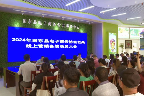 搭乘電商快車，田東芒果香飄萬里